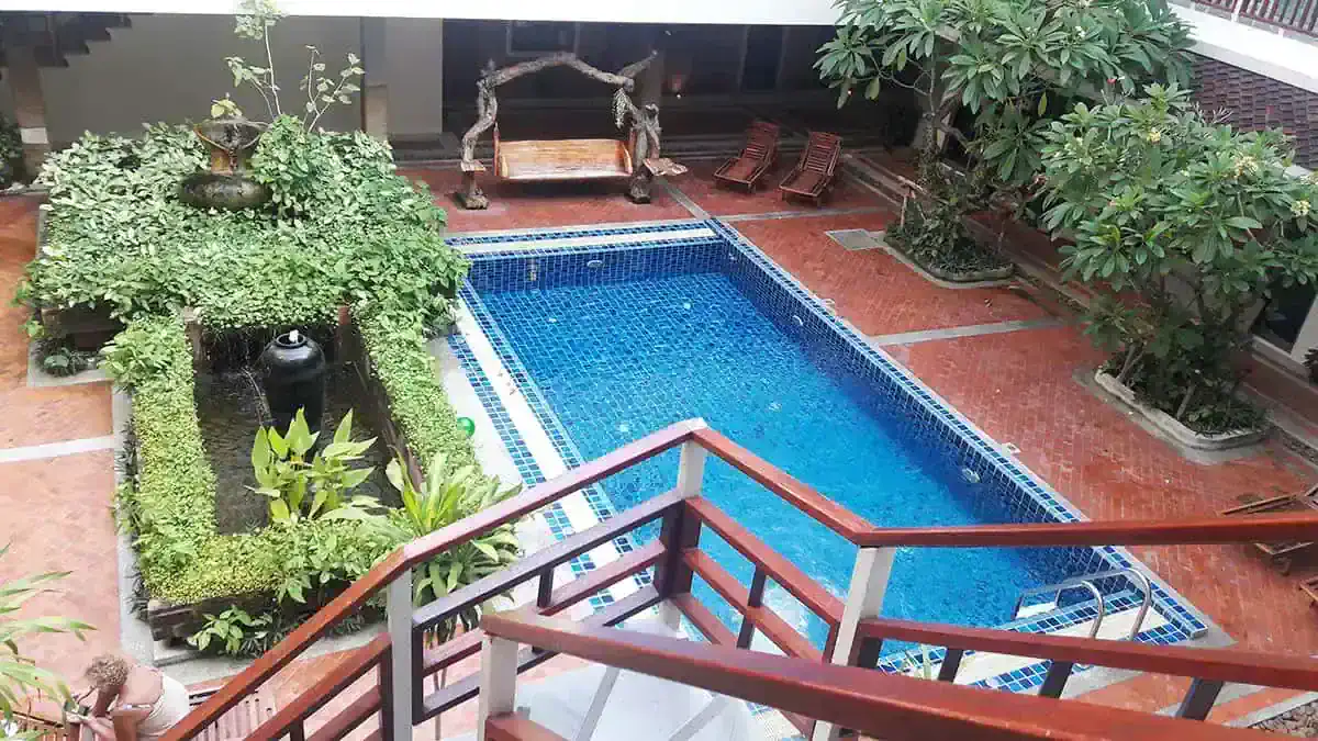 Salt chlorinator pool at The Agate Pattaya